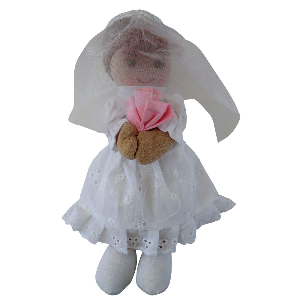 Bride Mini Rag Doll 20cm