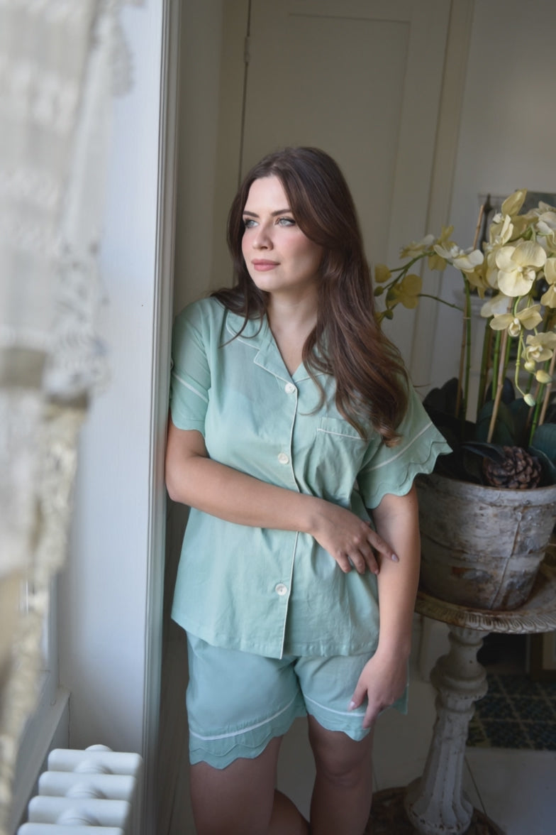 Ladies Secret Garden Print Pyjamas