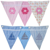 Blue Alphabet Bunting