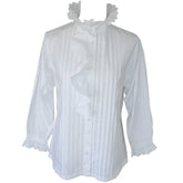 Blouse with Frill Front