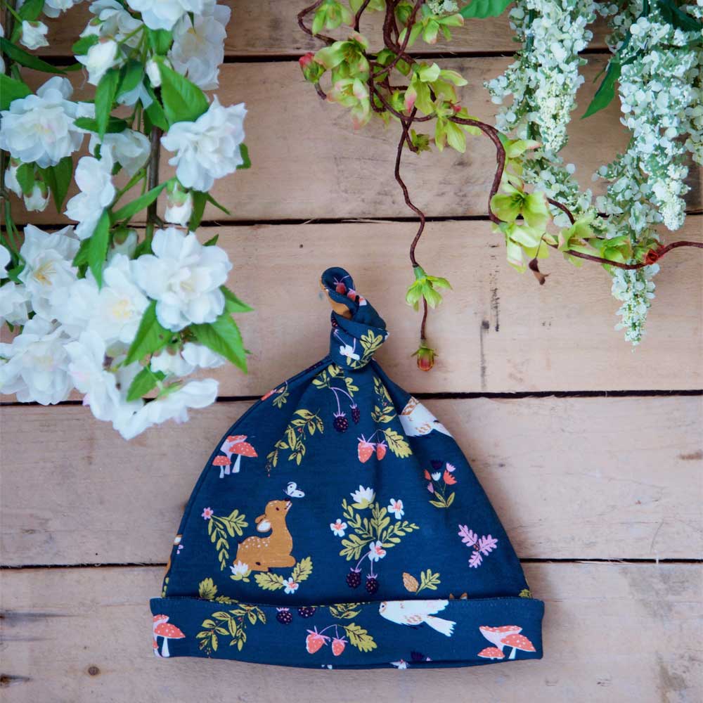 Enchanted Forest Cotton Jersey Pyjama & Hat Set