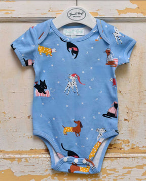 Cats & Dogs Baby Grow