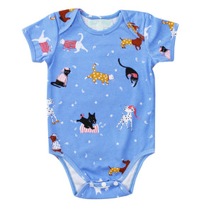 Cats & Dogs Baby Grow