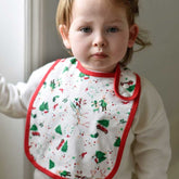 Christmas Print Bib