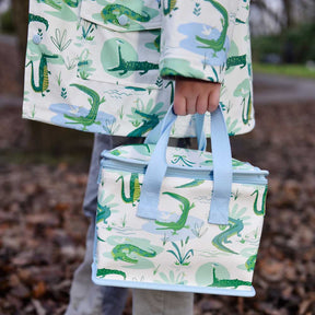 Crocodile Print Lunch Bag