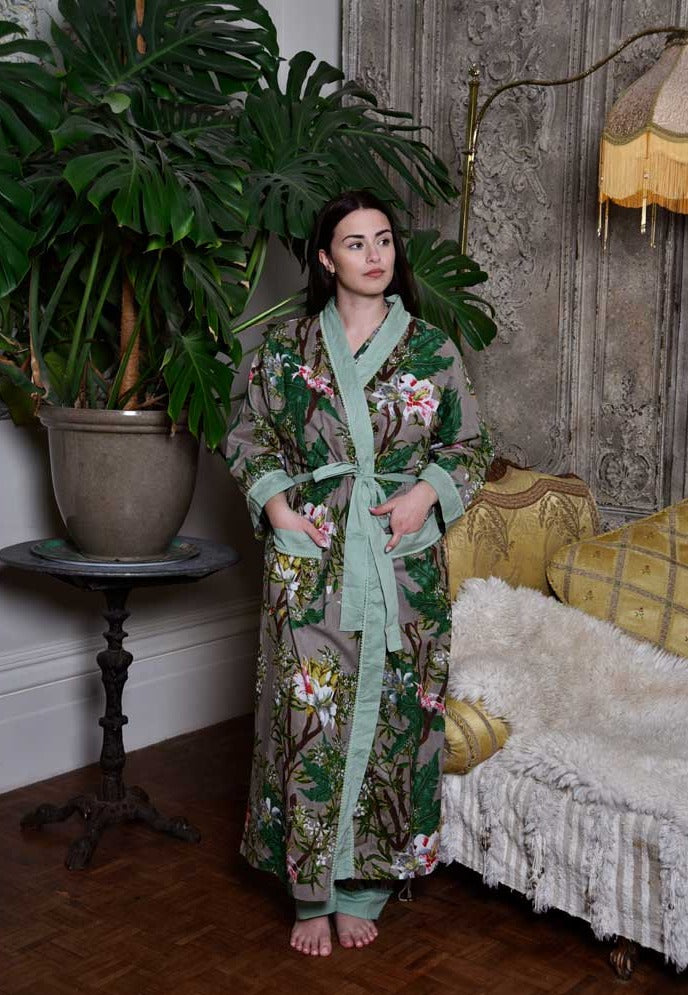 Ladies Dressing Gowns | HABIGAIL | For The Luxury – Habigail