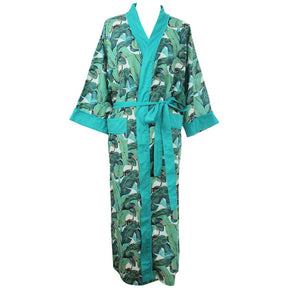 Green Leaf Dressing Gown Green Leaf Dressing Gown