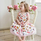 Butterfly Pinafore Dress