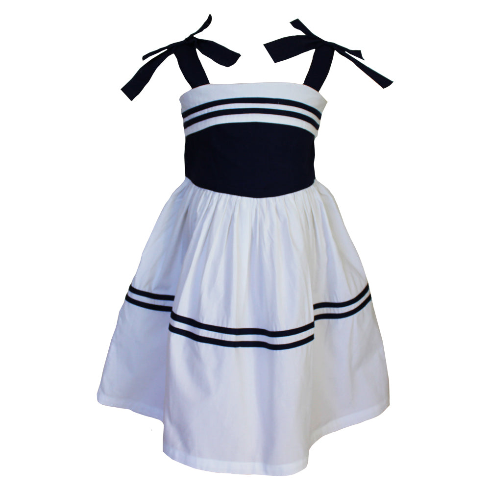 Strapped Top Sailor Dress Strapped Top Sailor Dress