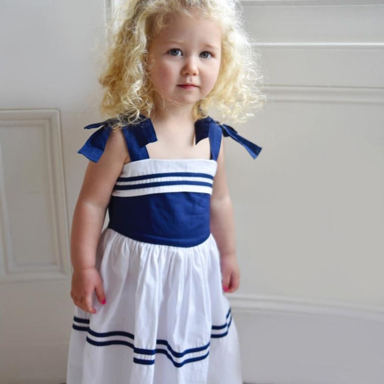 Strapped Top Sailor Dress