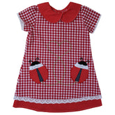 Red Check Ladybird Dress