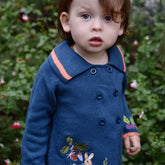 Enchanted Forest Knitted Pram Coat