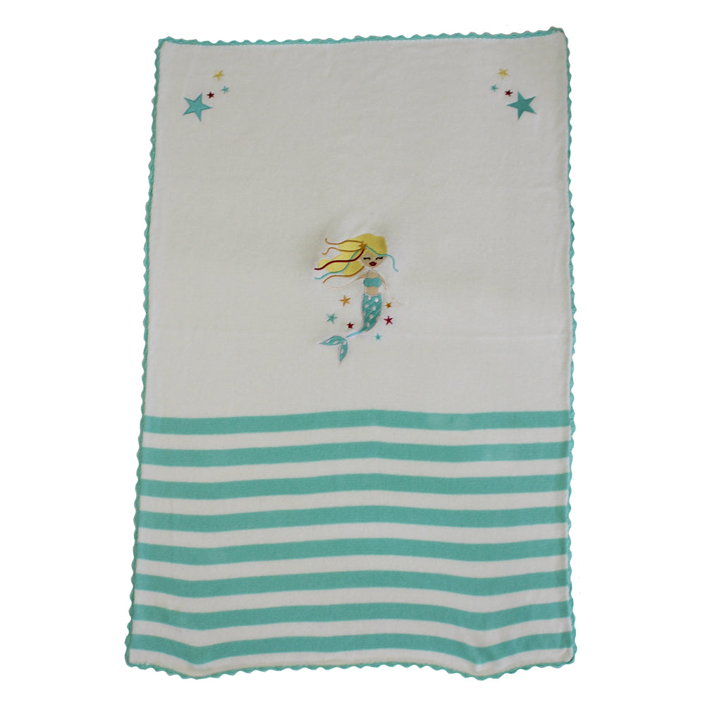 Mermaid Cot Blanket