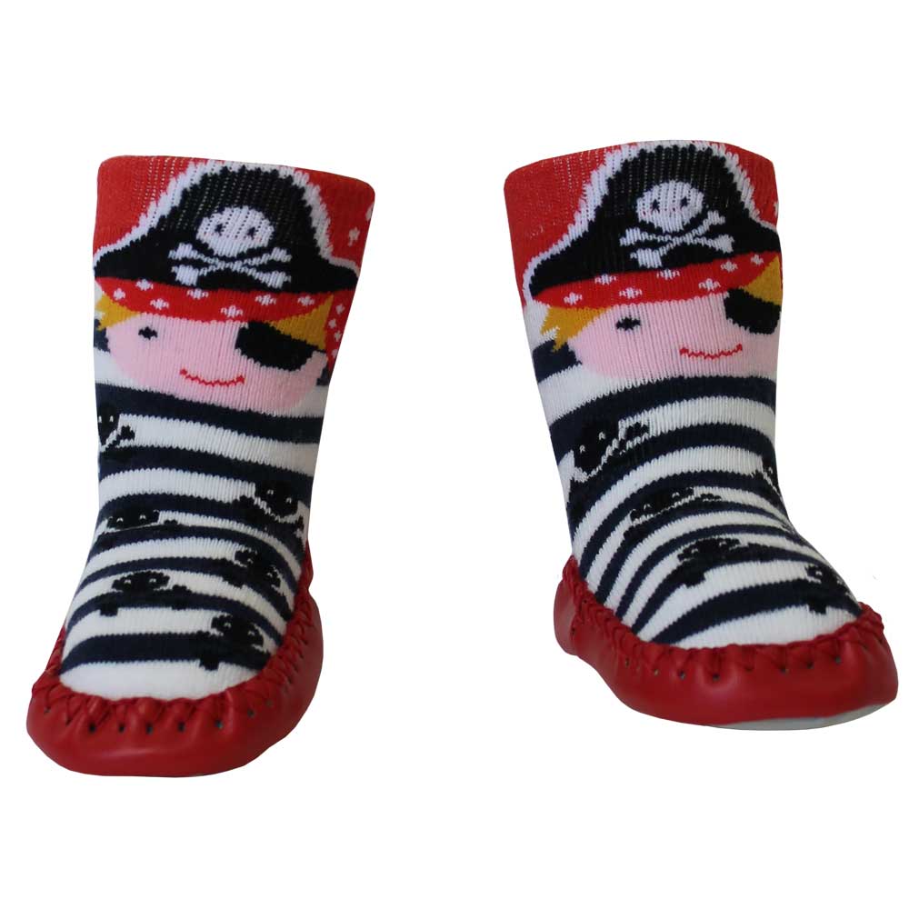 Pirate Moccasin Slippers