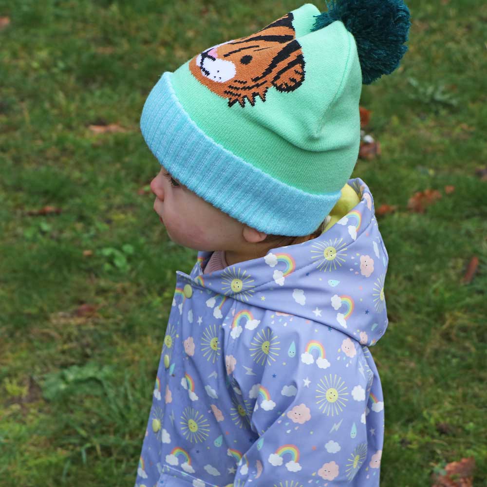 Cappello lavorato a maglia Safari