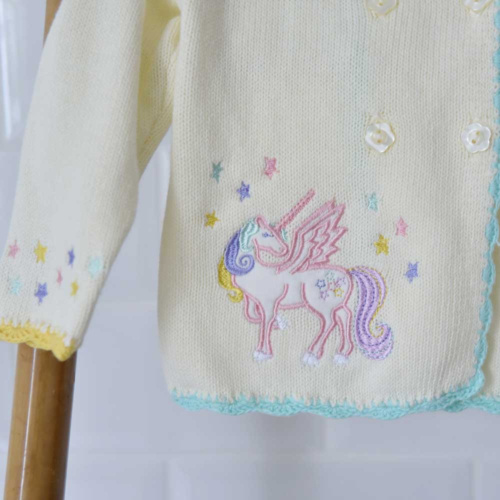 Unicorn Knitted Pram Coat