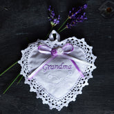 Pack of 3 'Grandma' Heart Sachets