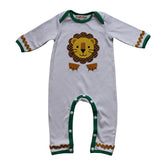 Lion Embroidered Jumpsuit