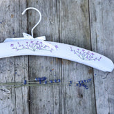 Pack of 3 Lavender Embroidered Coat Hangers