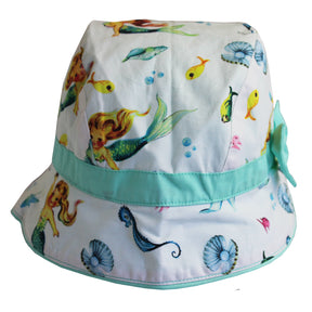 Mermaid Print Hat