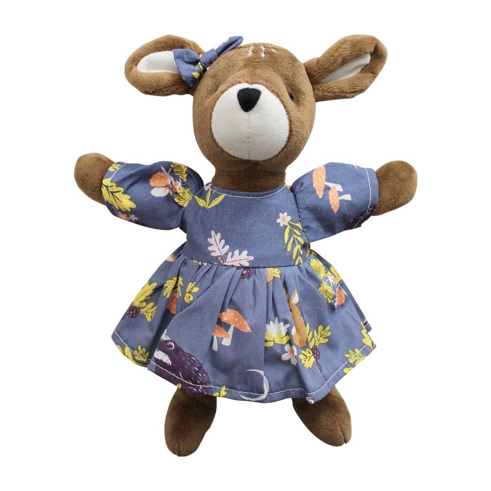 Mrs Deer With Enchanted Forest Dress
