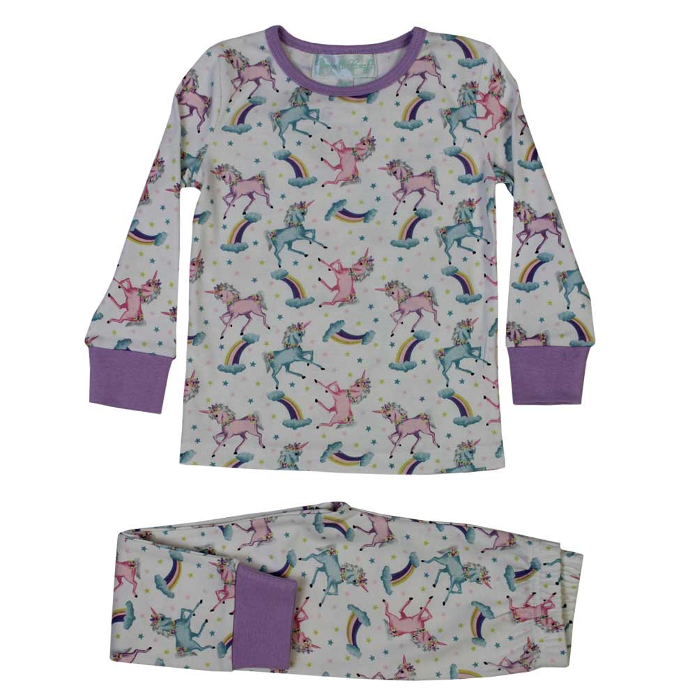 Unicorn Cosy Knit Pyjamas