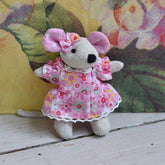Mini Mouse with Pink Floral Dress