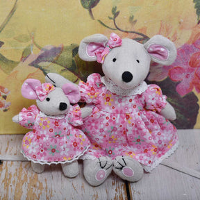 Mini Mouse with Pink Floral Dress