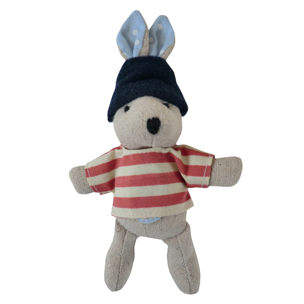 Mini Rabbit With Striped Top