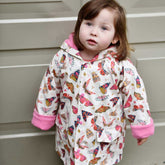 Butterfly Print Raincoat