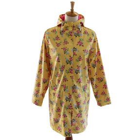 Ladies Lemon Floral Raincoat