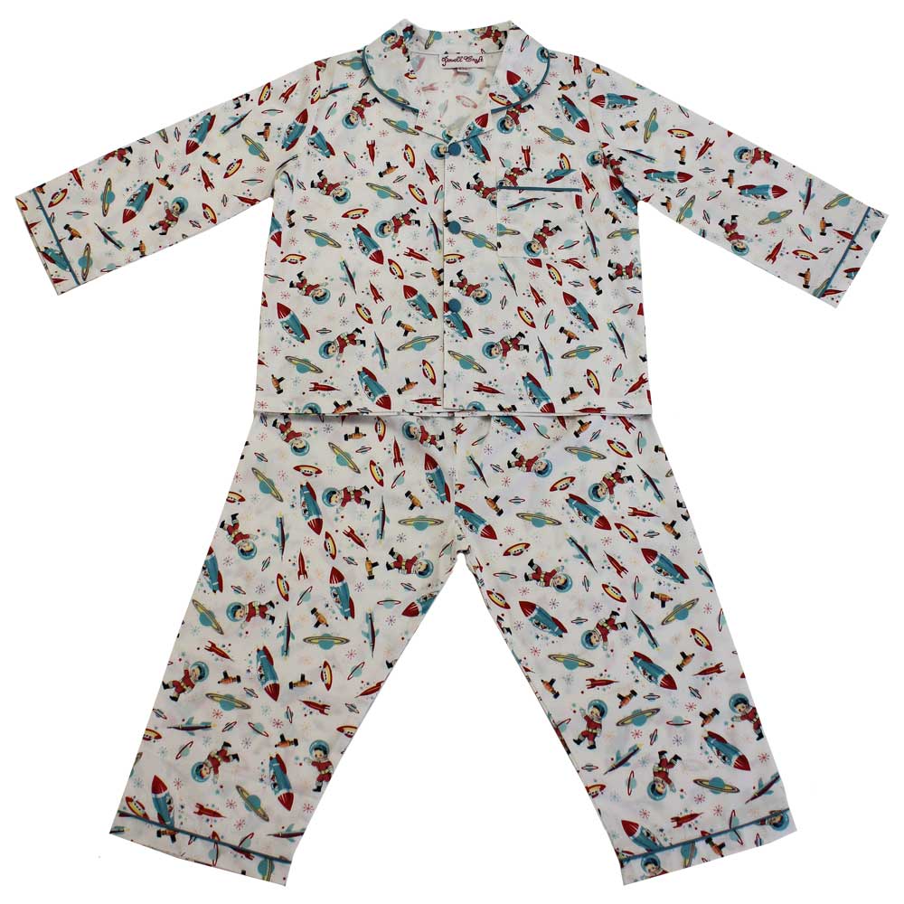 Hugo Space Print Children Pyjamas