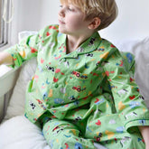 Farmyard Print Traditional Pyjamas