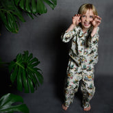 Vintage Safari Long Sleeved Pyjamas