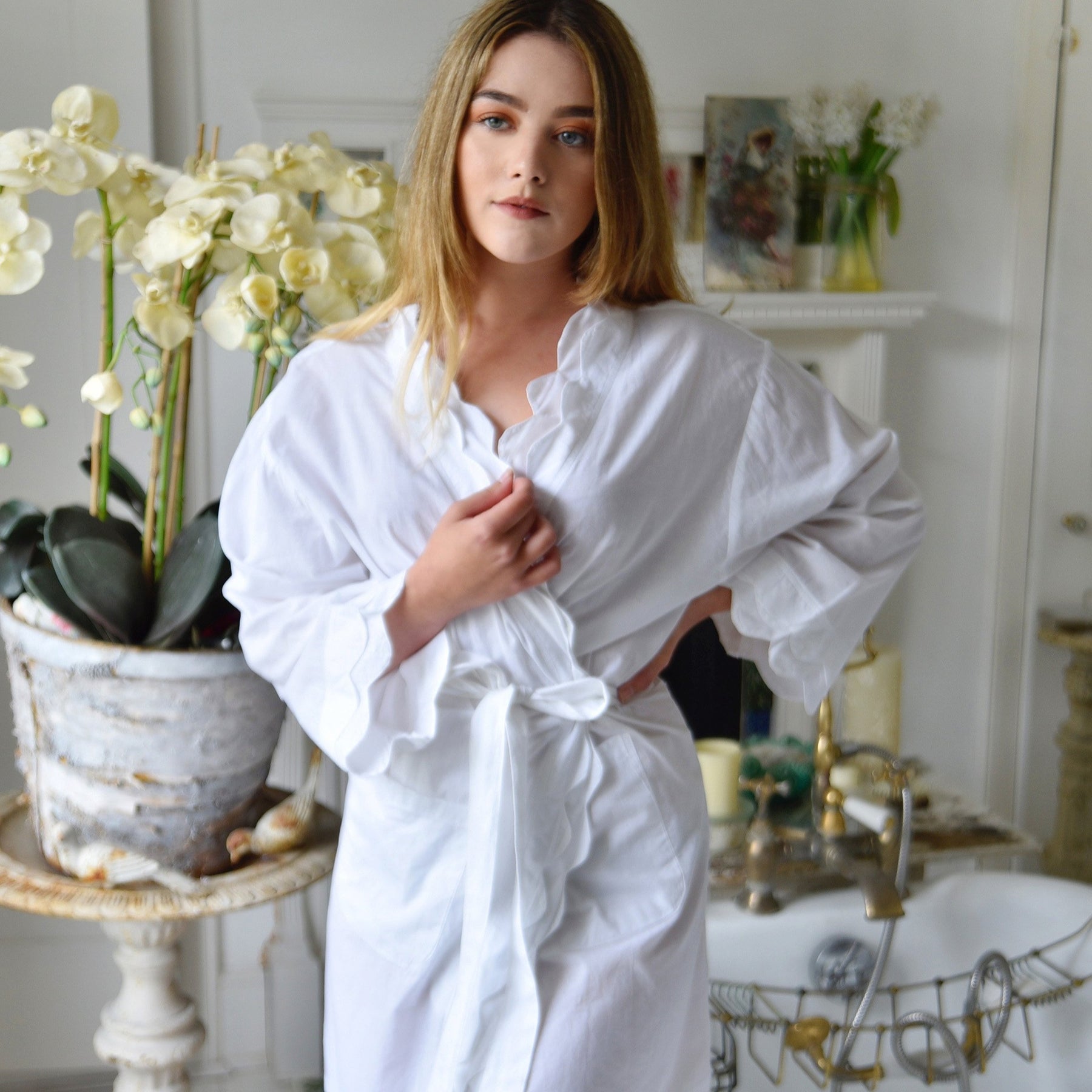 19 Momme Luxurious Piped Long Silk Robe For Women [FS041] - $199.00 :  FreedomSilk, Best Silk Pillowcases, Silk Sheets, Silk Pajamas For Women,  Silk Nightgowns Online Store