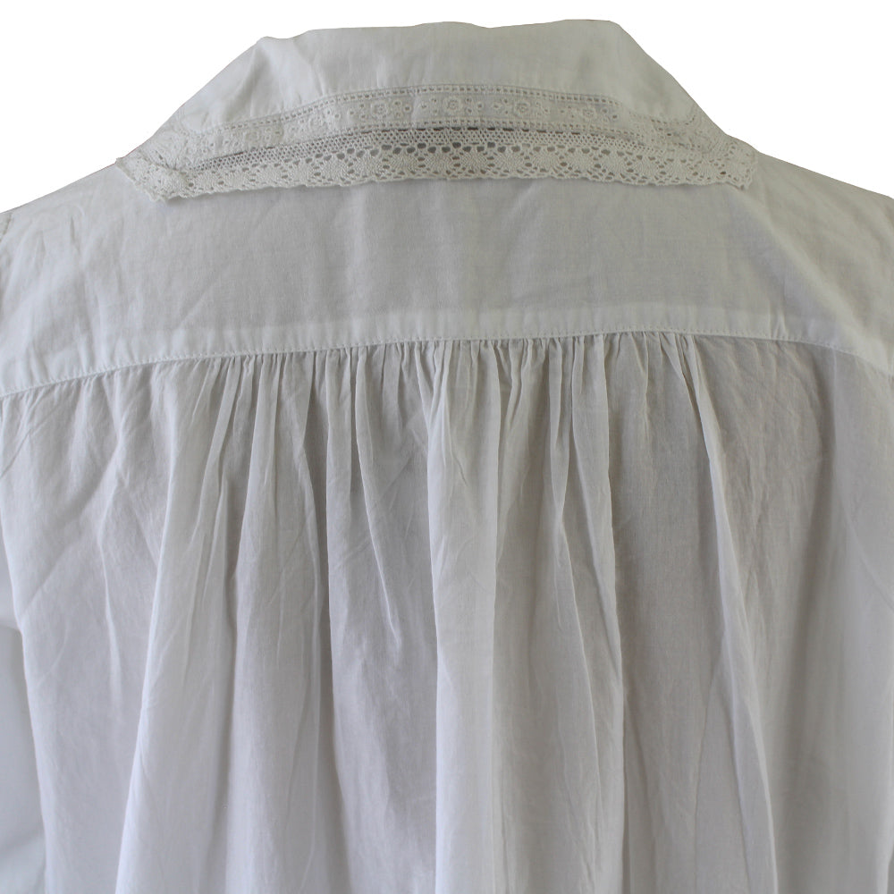 Back To The Future Wobafudtb001 Camicia da Notte, Blu Crema, M Donna Back To The Future Wobafudtb001 Camicia da Notte, Blu Crema, M Donna