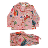 Dusky Pink Flower Print Pyjamas