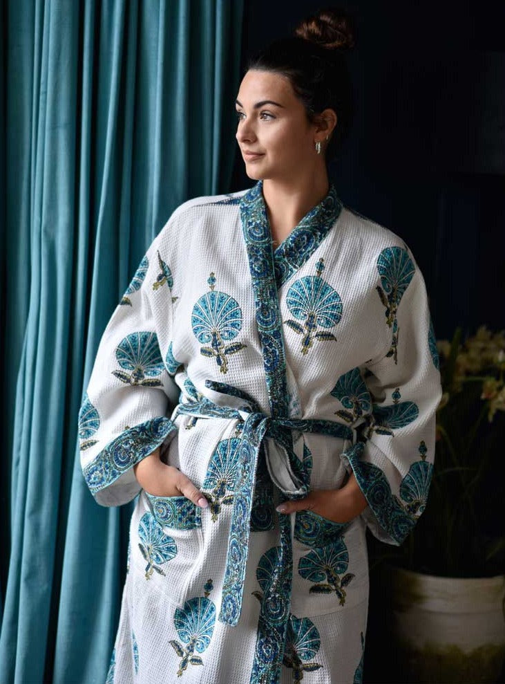 waffle ladies dressing gown Mens Next Navy Blue Lightweight Waffle Dressing Gown L