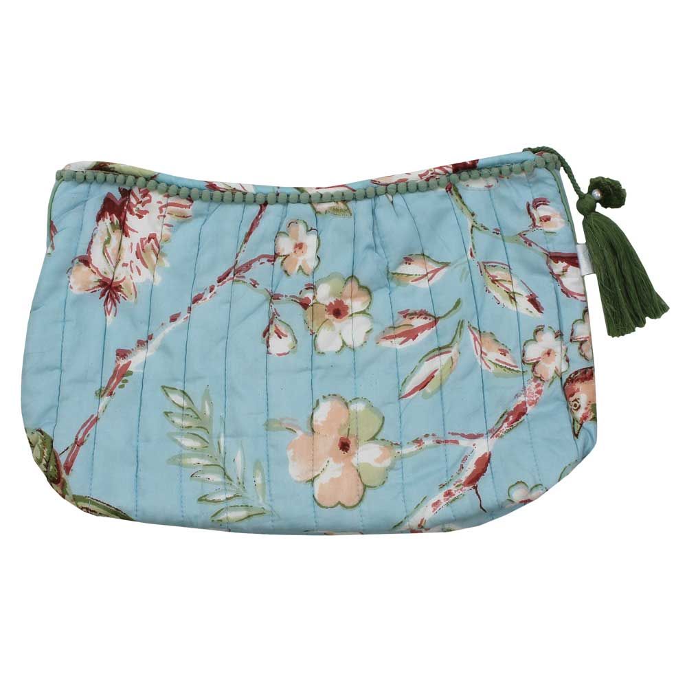 Blue Blossom Wash Bag